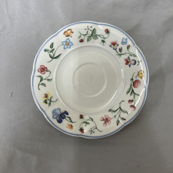 VILLEROY AND BOCH MARIPOSA BONE CHINA CUP AND SAUCER - GERMANY FS Bnfts Charity - Picture 6 of 11
